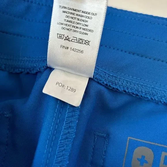 Figs Blue Scrub Drawstring Pants XS - Picture 8 of 12